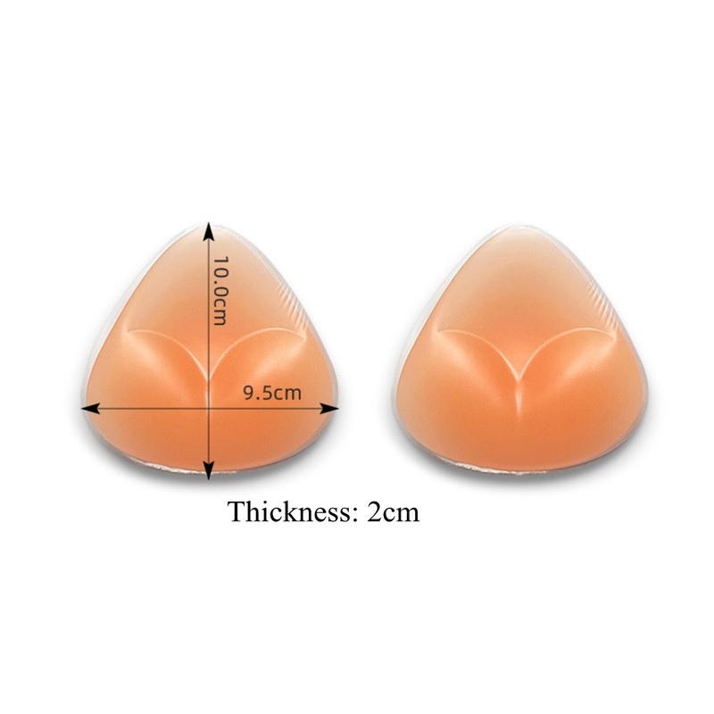 Silicone Gel Bra Breast Enhancers Push Up Pads Chicken Fillets Bra Inserts Pads