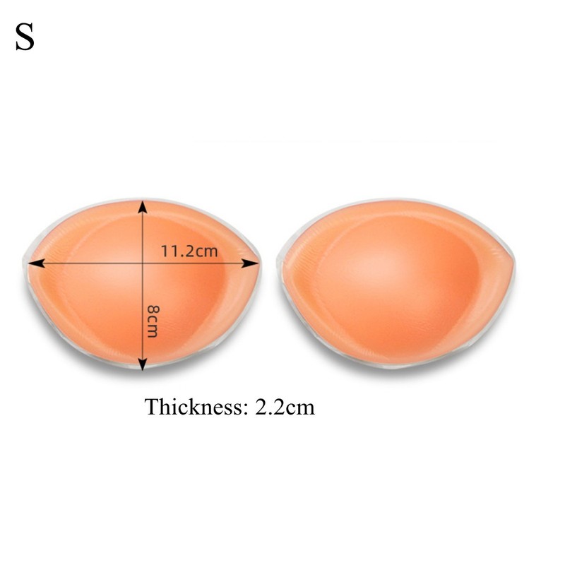 Silicone Gel Bra Breast Enhancers Push Up Pads Chicken Fillets Bra Inserts Pads