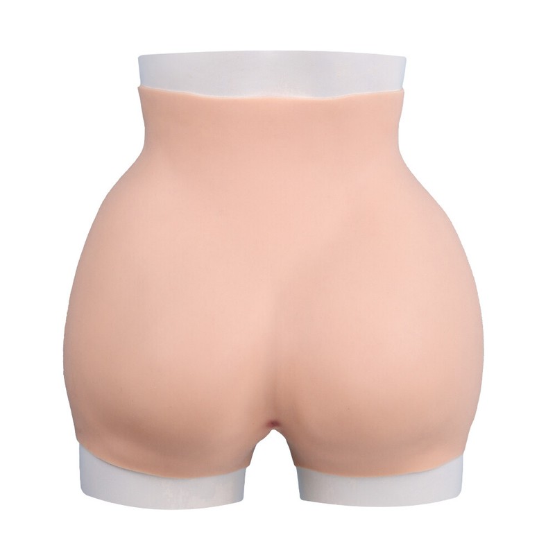 Silicone Hip Pant Plump Buttock Open Crotch Panty Underwear Crossdresser Cosplay
