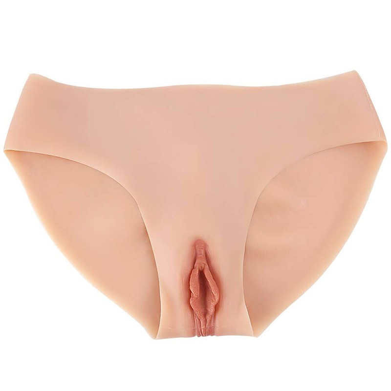 Silicone Panty Fake Vagina Plump Hips Underwear Hip Pants Crossdresser