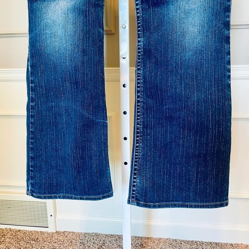 Silver Suki EUC 30 32 Dark Wash Not Distressed Straight Leg Slim Boot