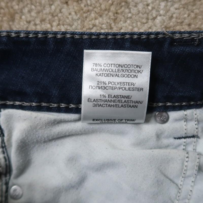 Silver Suki Mid Skinny Jeans Women's 28x31 Blue Stretch Denim