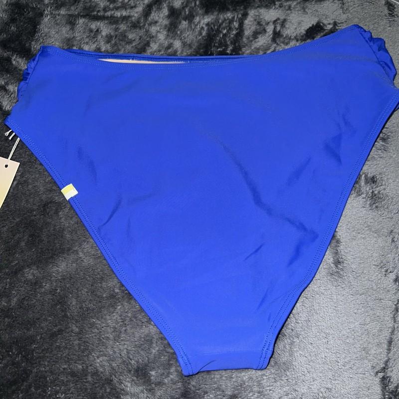 Size 8 SUMMERSALT High Leg Mid-Rise Women’s Bikini Bottoms Hydrangea