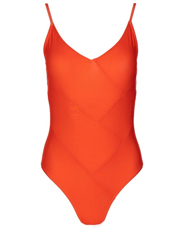 (Size M) Nani Swimwear Poppy One-Piece Swimsuit Braided Back Women’s Swim