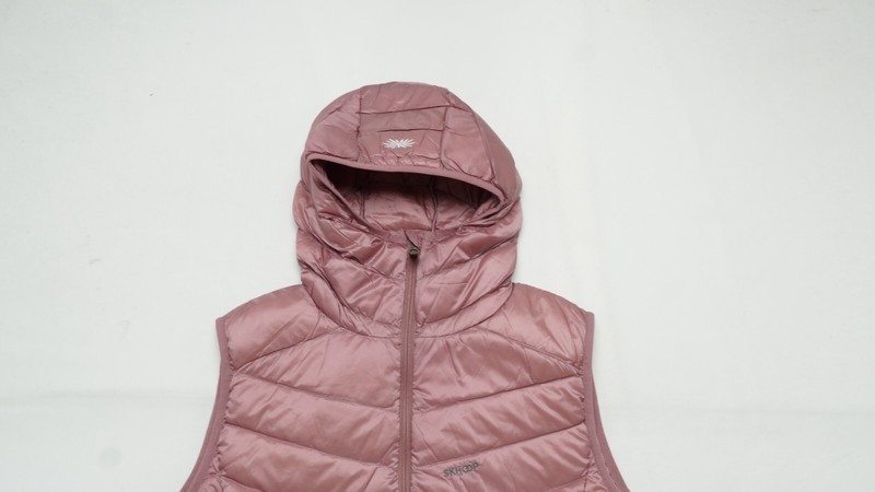 SKHOOP Women's Sleeveless Maja Down Vest Misty Rose/Lagoon Size XS-L