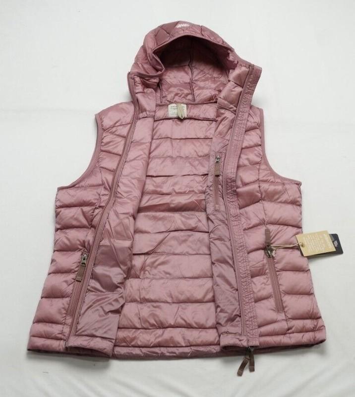 SKHOOP Women's Sleeveless Maja Down Vest Misty Rose/Lagoon Size XS-L