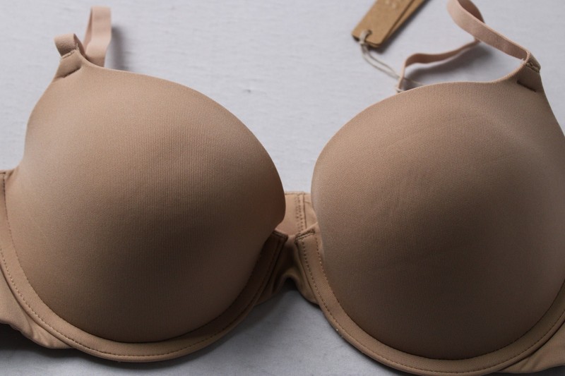 SKIMS Women's Fits Everybody Wired Push-Up Demi Bra DM3 Clay Size 34C NWT