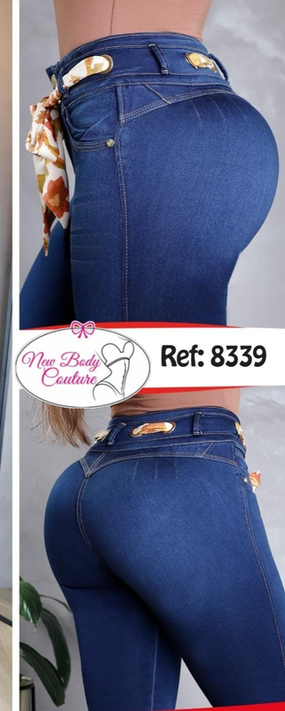 Skinny Jeans Colombianos Bon Bon Up Butt Lifter High Waist Fashion Push Up 8339