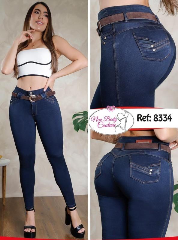 Skinny Jeans colombianos Bon Bon Up butt lifter high waist fashion push up 8334