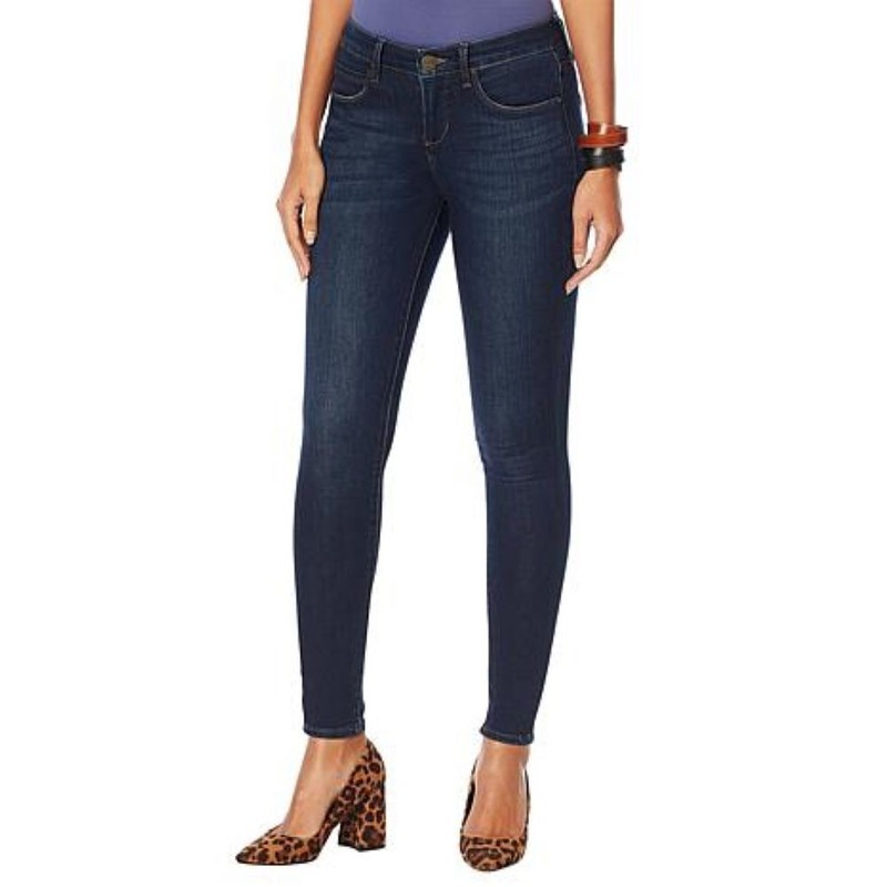 Skinnygirl Women's "The Skinny" Mid Rise Jean Stretch Twill *Select Size+ Color