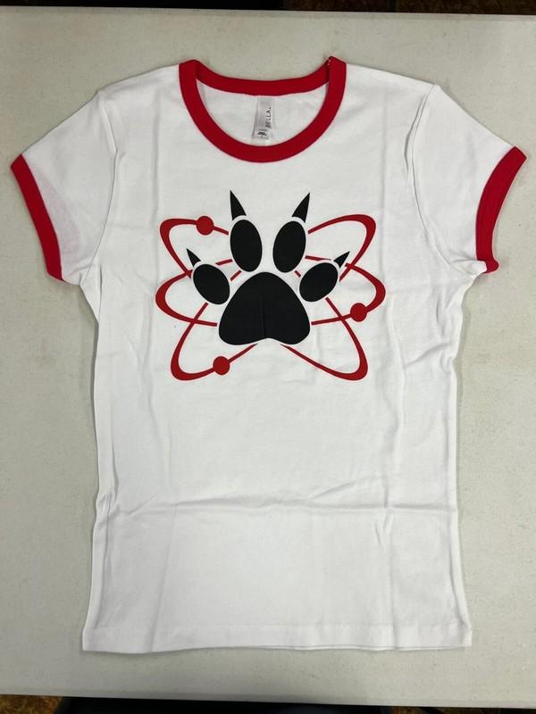 Skybound TWD The Walking Dead Carl Science Dog Shirt Women's Size L Large NWOT