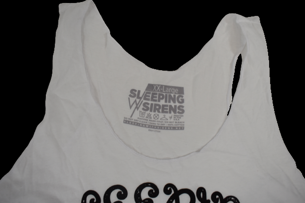 Sleeping With Sirens Juniors Hourglass U Still Have My Heart Tank Shirt NWT