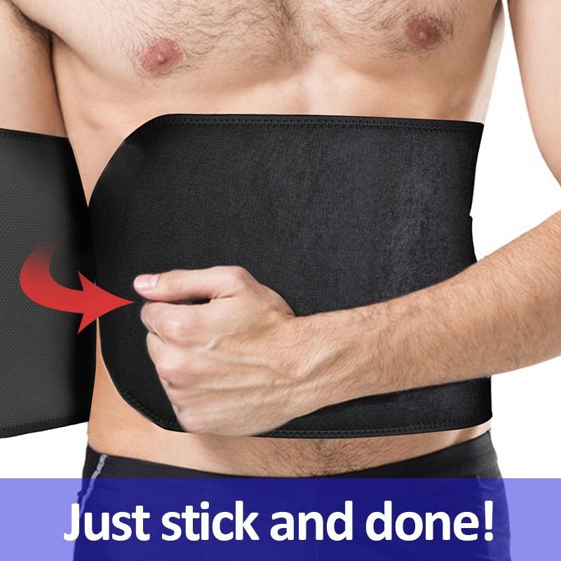 Slimming Waist Trimmer Belt Sweat Band Wrap Ab Stomach Weight Loss Fat Burner