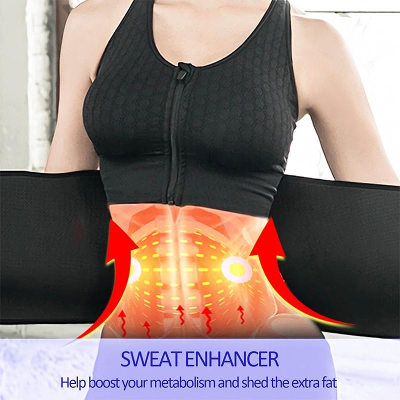 Slimming Waist Trimmer Belt Sweat Band Wrap Ab Stomach Weight Loss Fat Burner