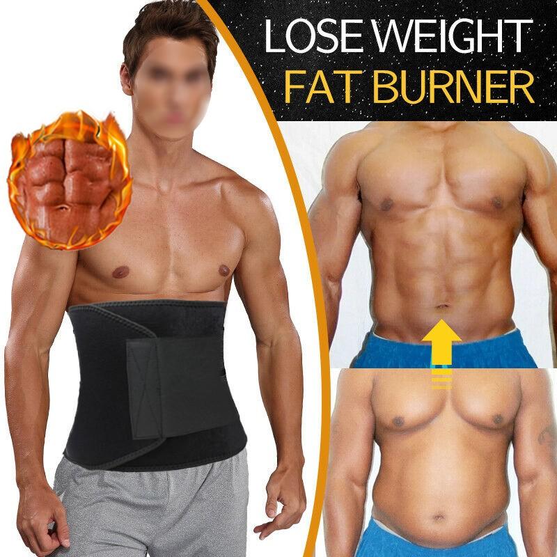 Slimming Waist Trimmer Belt Sweat Band Wrap Ab Stomach Weight Loss Fat Burner