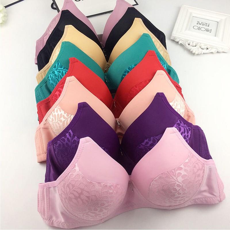 Small-breasted Sexy Womens Brassiere Wireless Push up Bras Thin Padded Lingerie