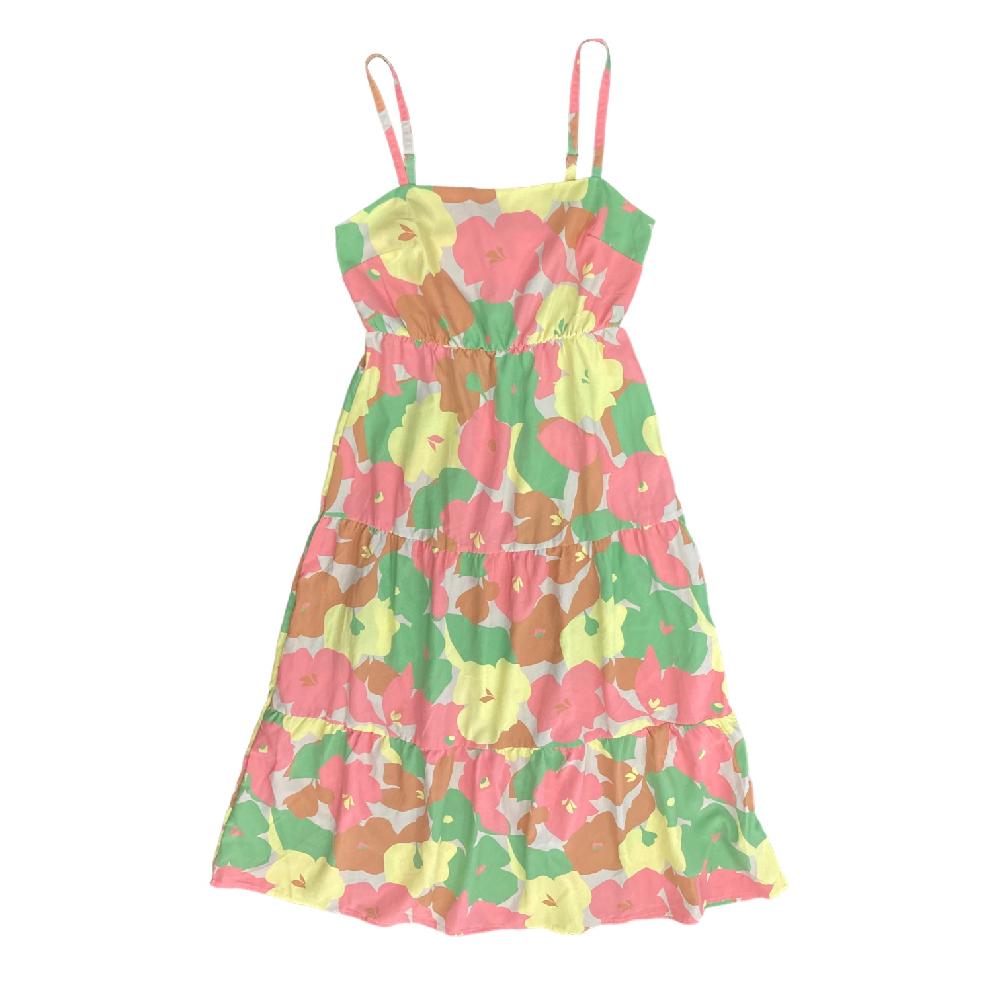 Social Standard By Sanctuary Ladies Smocked Back Dress Size MEDIUM Fiesta