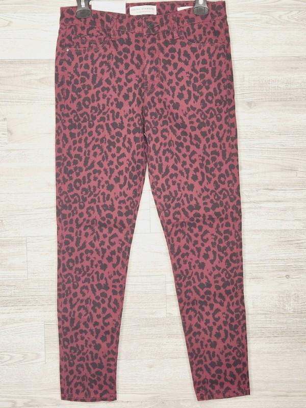 Social Standard By Sanctuary Mid-Rise Ankle Skinny Jeans Womens Size 8 Cheetah
