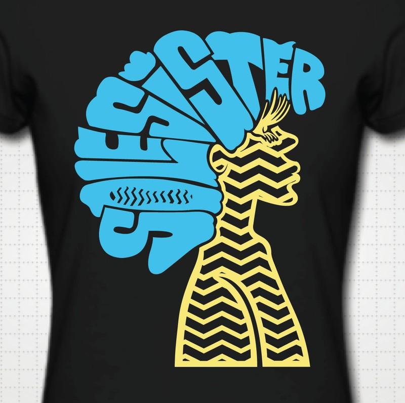 "SOLE SISTER" Women/Juniors T-Shirt To Match RETRO 11 "GAMMA BLUE"