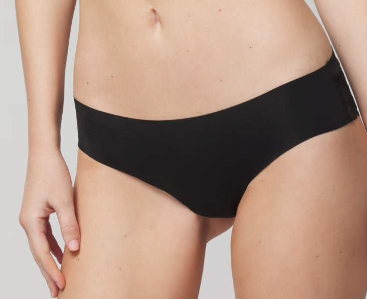 SOMA Almost Bare Cheeky Hipster Panty With Lace Back 60462 Hush Large