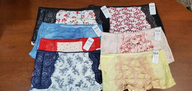 Soma Embraceable Lace GEO BOY SHORT Please Pick Size / Color New Free Ship