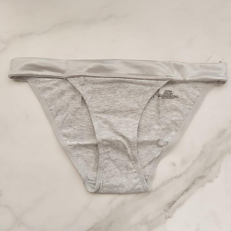 Soma TellTale The Dreamer Bikini Panty Heather Dark Stormy Gray SZ L/XL