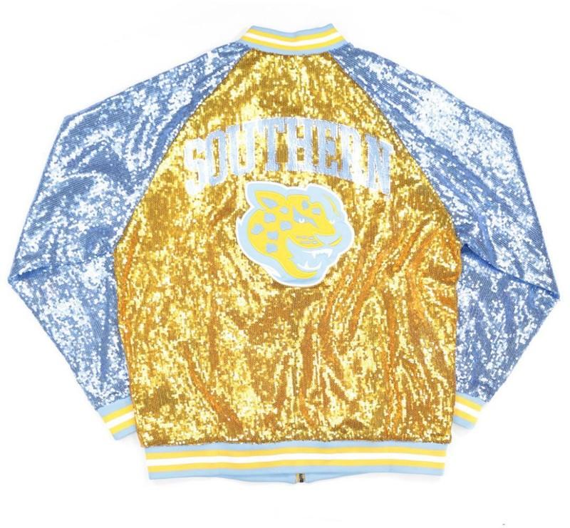 Southern University M4 Sequins Jacket Gold