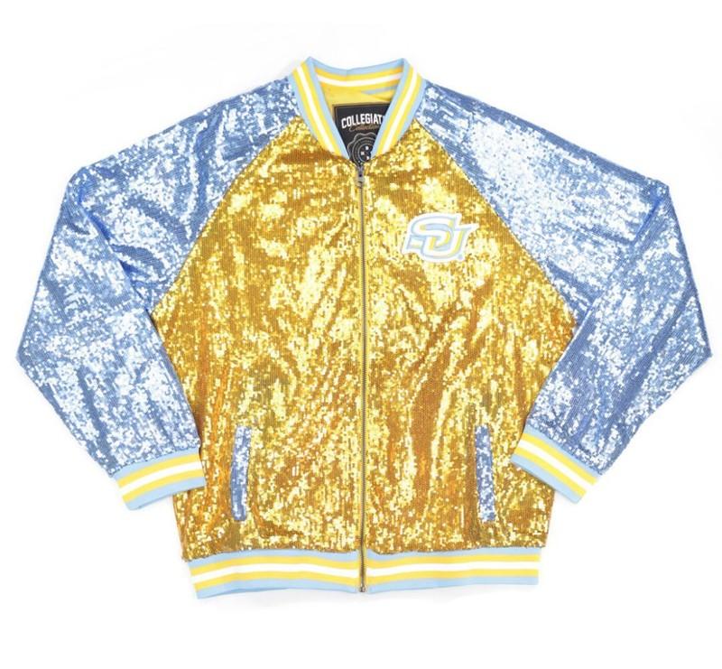 Southern University M4 Sequins Jacket Gold