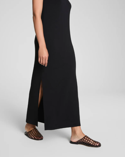 SPANX AirEssentials® Maxi Tank Dress - Very Black - SALE OFF