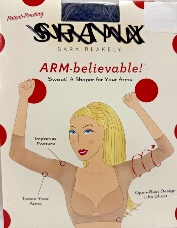 SPANX ARM-Believable Arm Firming Shapewear Open-Bust Design Mesh Vents
