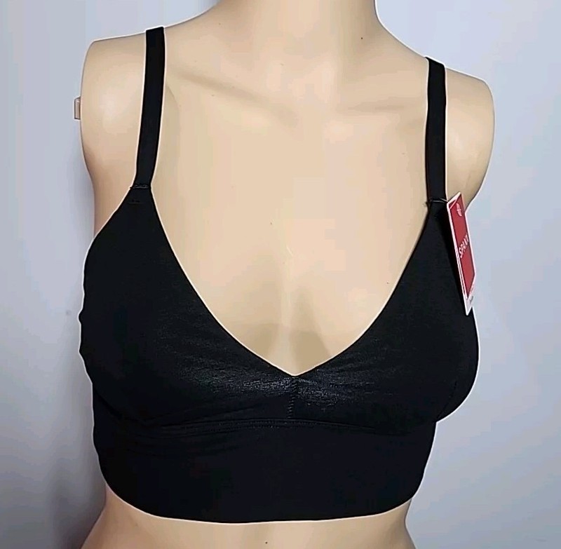 SPANX Cotton Comfort Bralette Size S Very Black