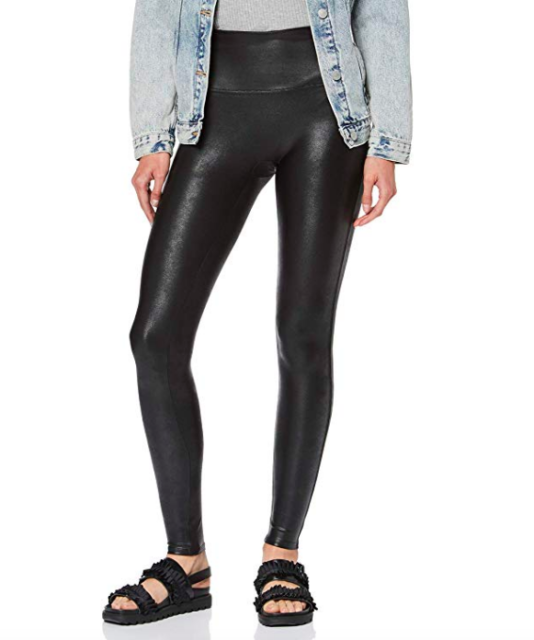 Spanx Faux Leather Leggings for Women Size M - Black