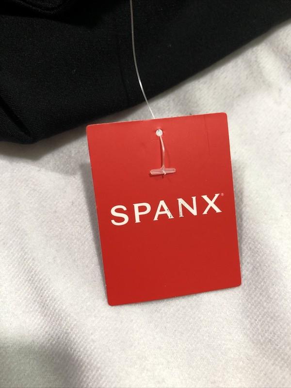 SPANX The Perfect Fit & Flare Ponte Stretch Black Dress Pockets Size XL