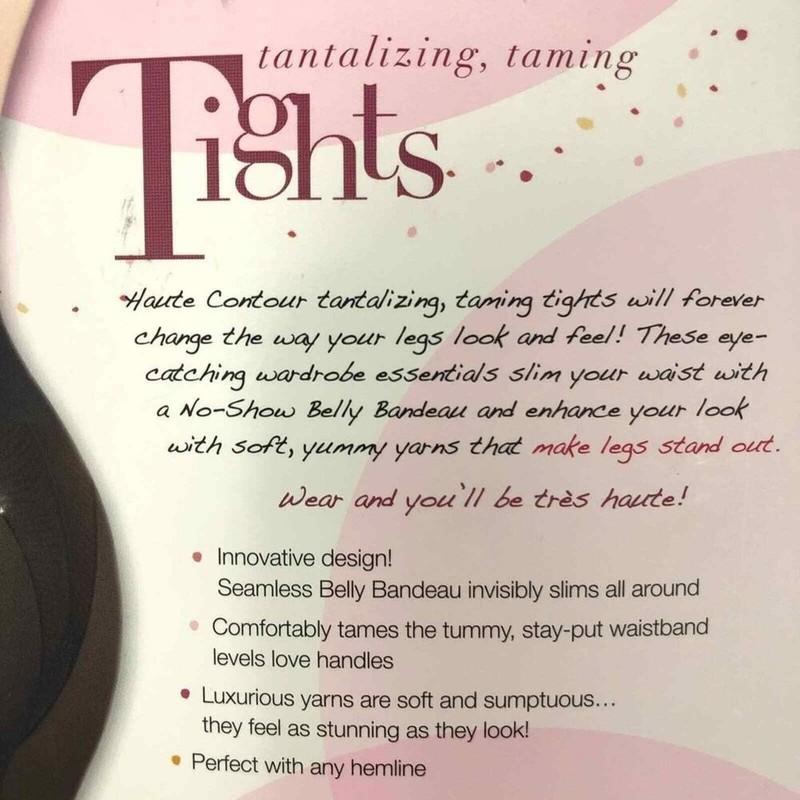 Spanx Tights Assets Shapewear Size F 3XL Black Tummy Control High Waist Footless