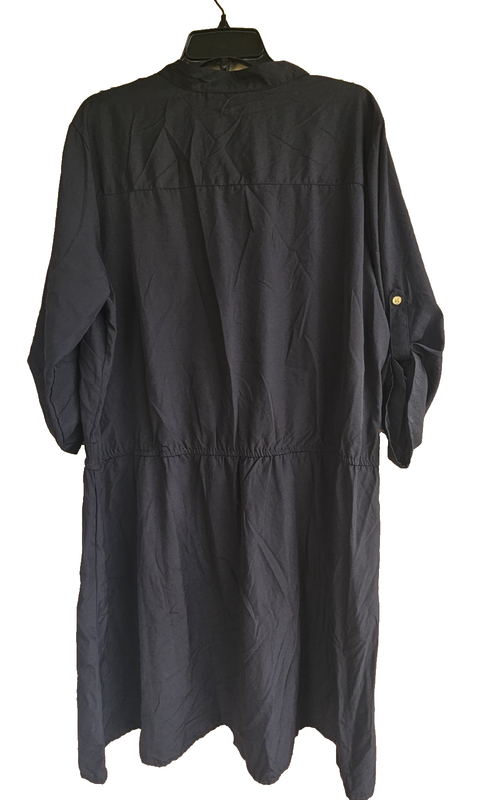 Speed Control New York Black Shirt Dress Sz 2X