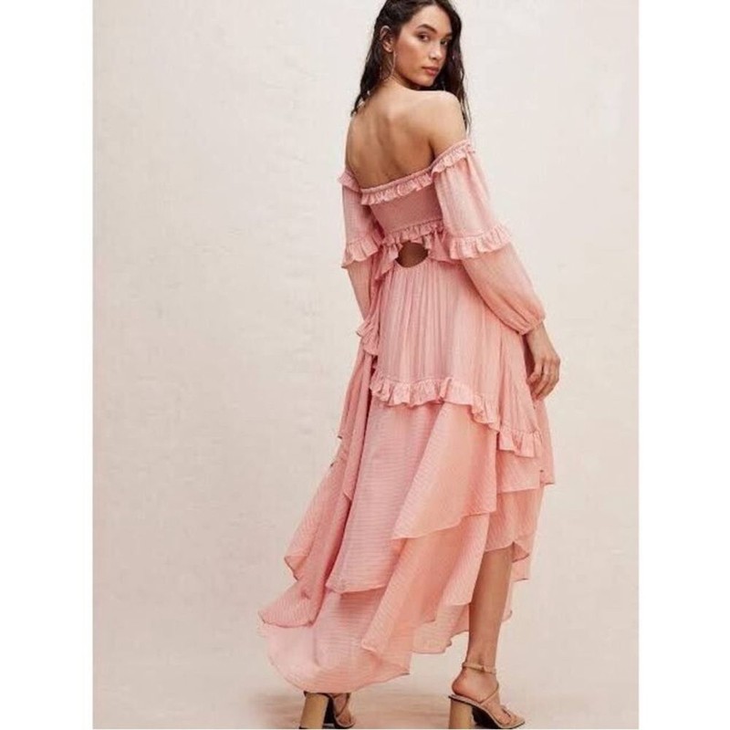 Spell Clementine Mermaid Maxi Dress Sz Medium