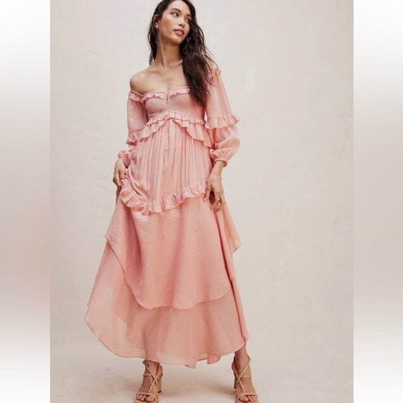 Spell Clementine Mermaid Maxi Dress Sz Medium