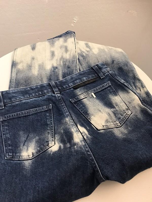 Stella McCartney Tie Dye Cropped Jeans. Size 27 Waist