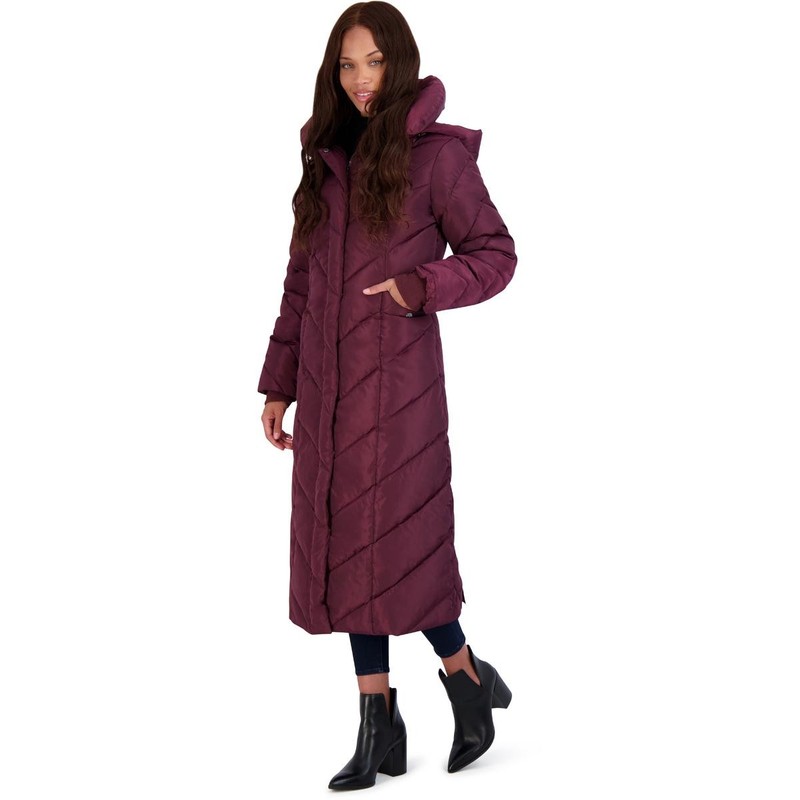 Steve Madden Women's Long Maxi Winter Puffer Coat