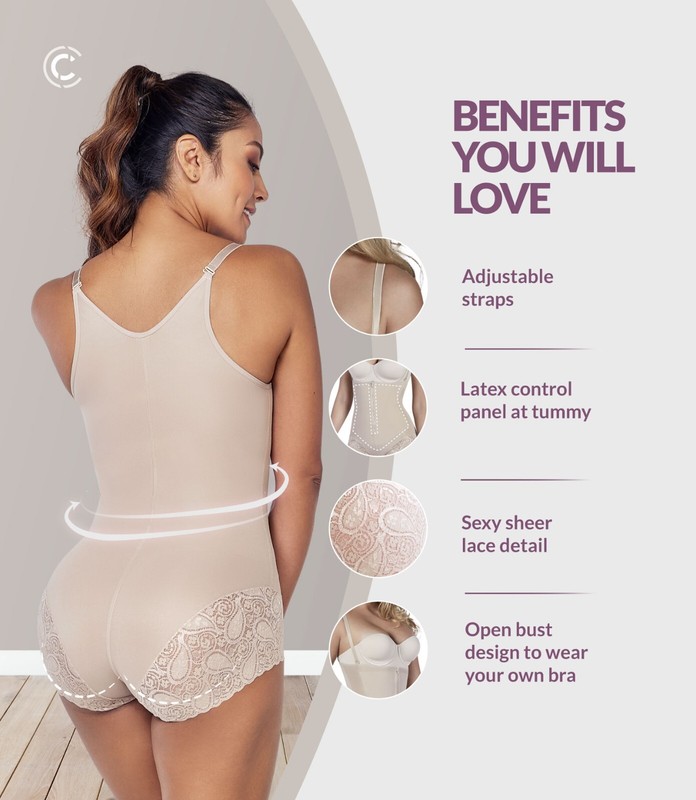 Strapless Butt Lifting Shapewear Girdle Daily Use Body Shaper Fajas Curveez