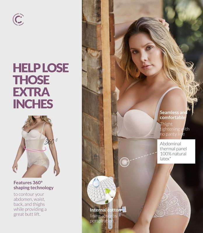 Strapless Butt Lifting Shapewear Girdle Daily Use Body Shaper Fajas Curveez