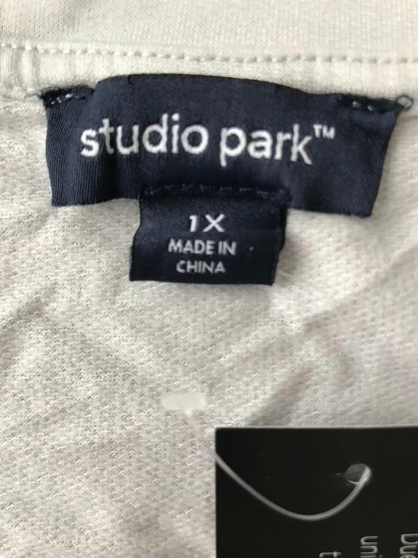 Studio Park X Kerstin Lindquist Reg Week Away Jumpsuit - Stone (Sz 1X) A504029 '