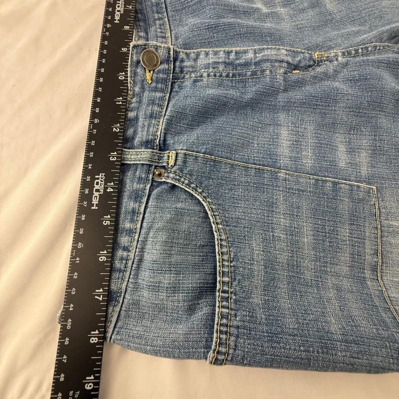 Style & Co. Women's Blue Denim Jeans Bootcut Front Pockets Size 14