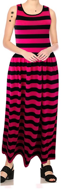 Sumona Women Maxi Dress Midi Long With Side Pocket