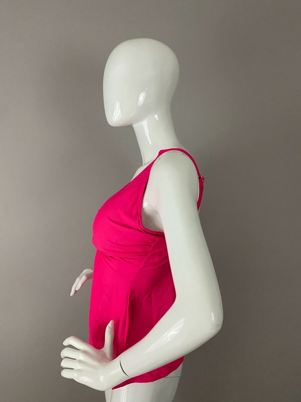 Sunsets Underwire Forever Tankini Hot Pink Swim Top Women’s Size 36E/34F/32G