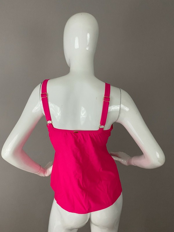 Sunsets Underwire Forever Tankini Hot Pink Swim Top Women’s Size 36E/34F/32G