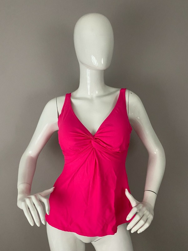 Sunsets Underwire Forever Tankini Hot Pink Swim Top Women’s Size 36E/34F/32G