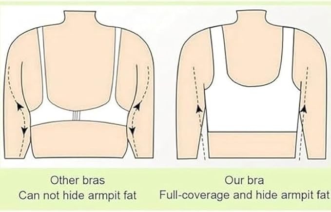 Super Gather Bra For Women Wireless Push-Up Bra Soft Comfortable Gather Bras