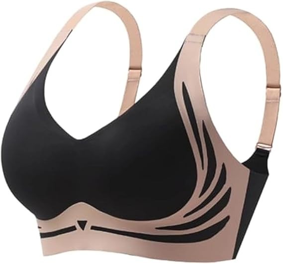 Super Gather Bra For Women Wireless Push-Up Bra Soft Comfortable Gather Bras