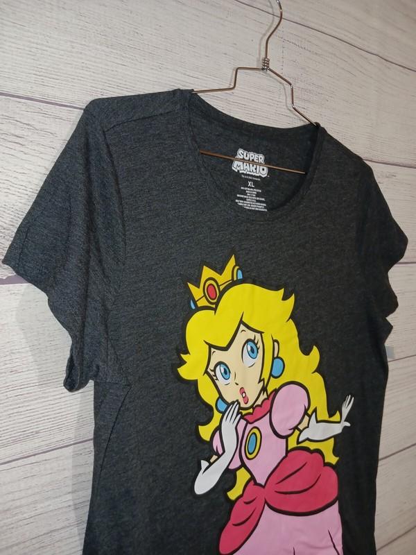 Super Mario Bros Movie Princess Peach Womens XL T Shirt Party Tee NEW TAGS